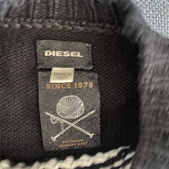 DIESEL CROCHET SWEATER - Picture 6 of 6